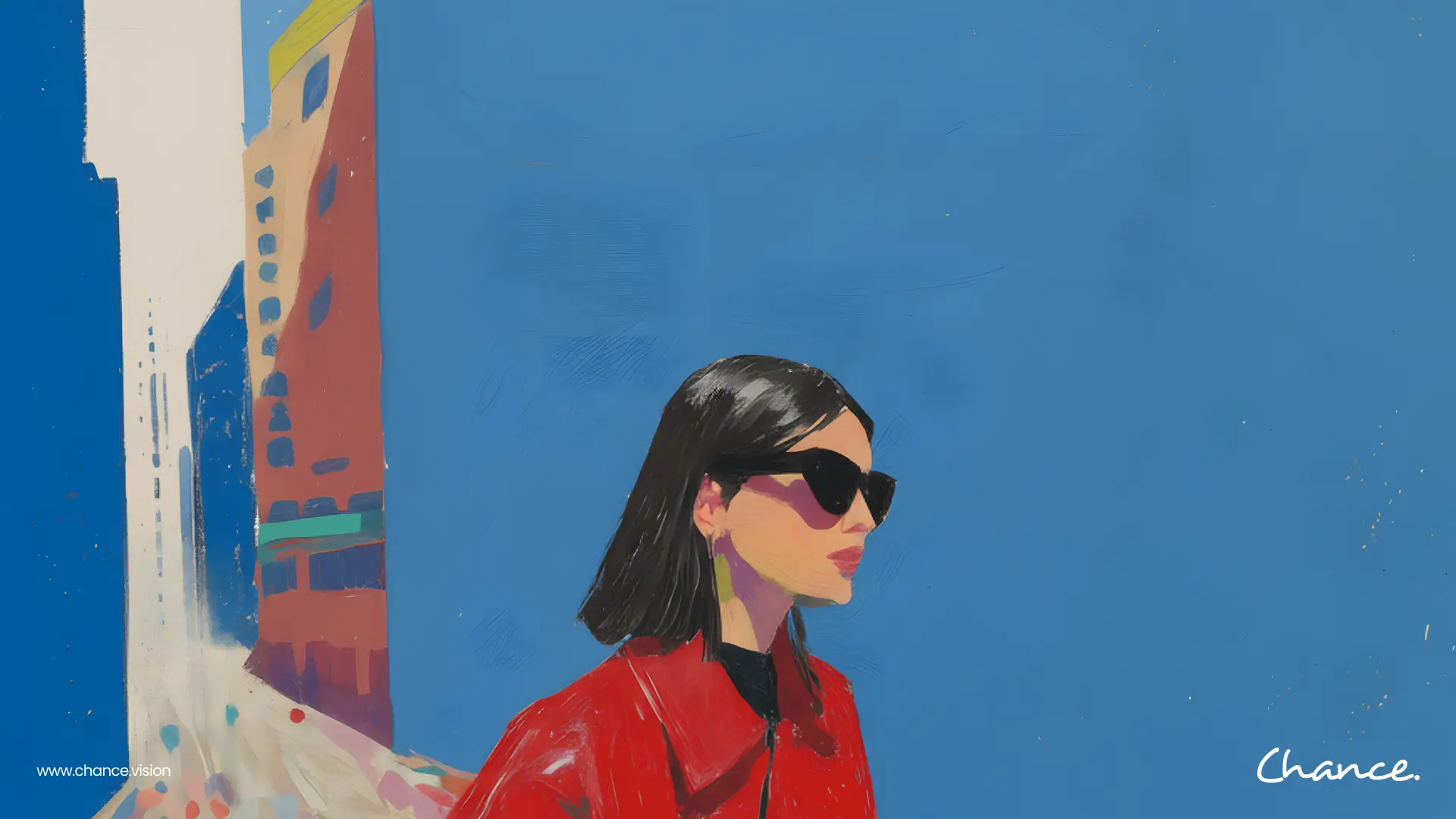 Artistic illustration of a tastemaker in the city